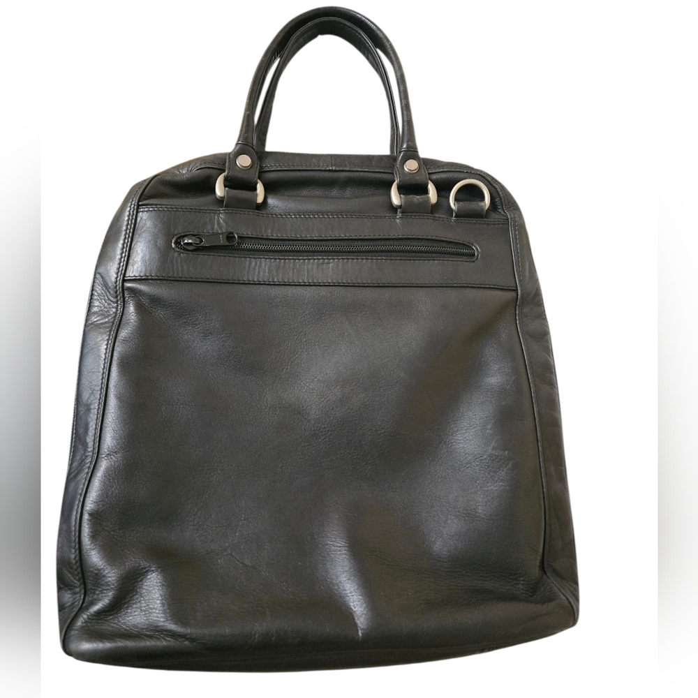Derek Alexander Black Leather Men's/Woman Bag